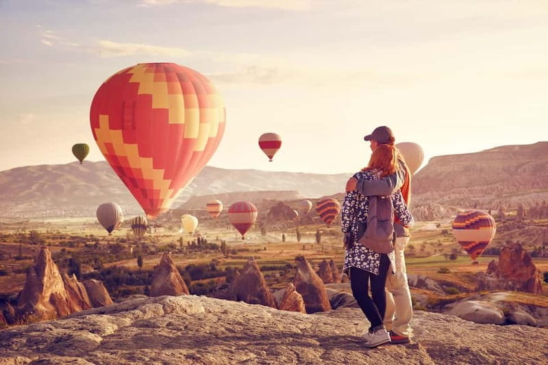 Cappadocia: Sunrise Fairy Chimneys Hot Air Balloon Watching - Seeing the balloons prepare for takeoff