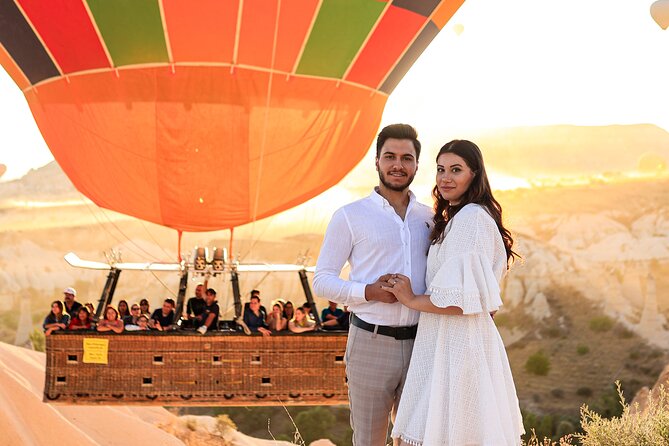 Cappadocia Sunrise Hot Air Balloon Photo Shoot with Hotel Pickup - The photography package is the main value