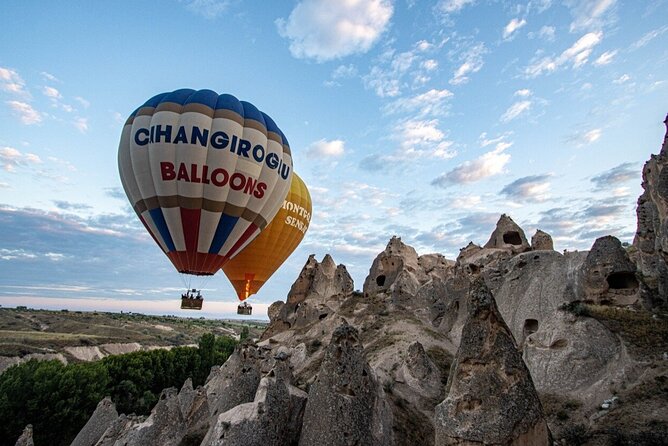 Cappadocia Sunrise Hot Air Balloon Ride | All-Inclusive Tour Cat - Watching the balloon take shape in Çat Valley