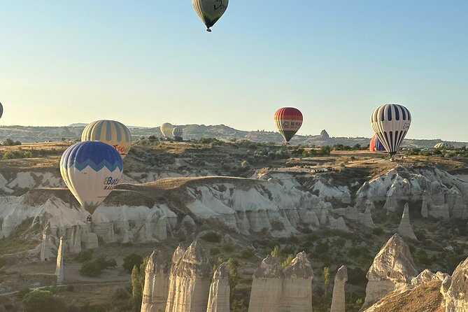 Cappadocia Sunrise Hot Air Balloon Watching Tour - Love Valley and the fairy chimneys