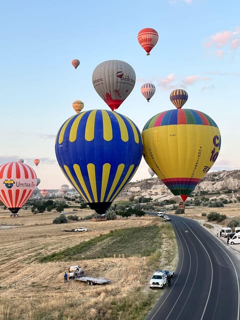Cappadocia: Sunrise in Göreme Hot Air Balloon and Transfer - Forty-five to ninety minutes above the valleys