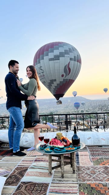 Cappadocia: Terrace Photo Spot With Balloon Flight View - Is $75 good value?