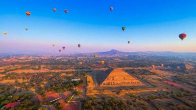 Teotihuacan Hot Air Balloon with Breakfast