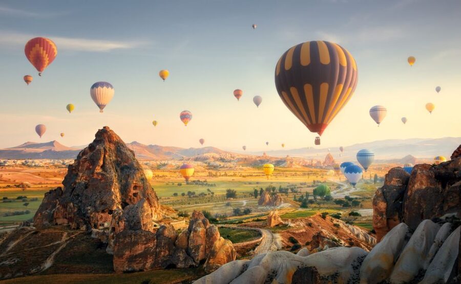 City of Side: 2-Day Cappadocia, Cave Hotel, & Balloon Tour - Uchisar, Pigeon Valley, and the first big views