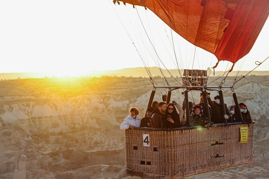 City of Side: 2-Day Cappadocia, Cave Hotel, & Balloon Tour - Going below ground at Kaymakli