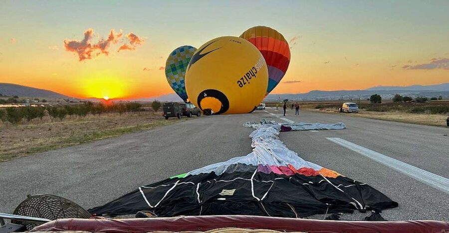 Crete: Hot-Air Balloon Flight with Breakfast and Wine - Weather can change the plan