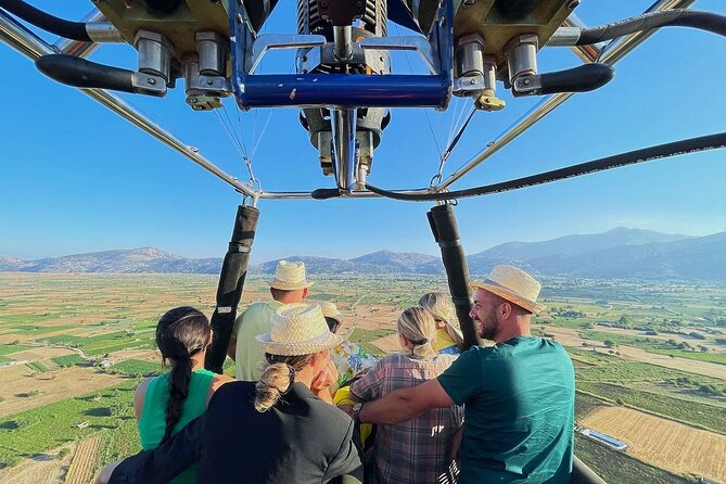 Crete: Semi-private Hot Air Balloon ride - A quiet morning above the Lassithi Plateau