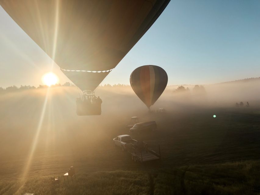 Custer: Black Hills Hot Air Balloon Flight at Sunrise - Sunrise Above the Southern Black Hills