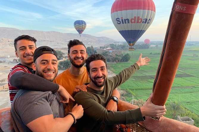 Deluxe Hot air Balloon Luxor - A 3:00 to 5:00 a.m. pickup