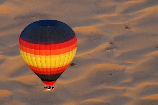 Dubai Desert By Hot Air Balloon With Falcon Show and Camel - A small group and a more personal feel