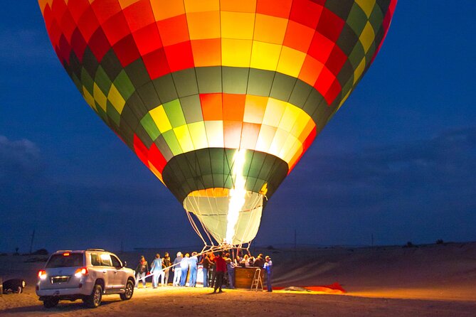 Dubai Hot Air Balloon Ride with Breakfast, Falconry & Camel Ride - Camel ride and falconry at the camp