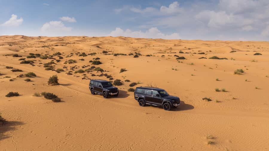 Dubai: Luxury Balloon Flight with Michelin-Curated Breakfast - Landing leads to an oasis breakfast