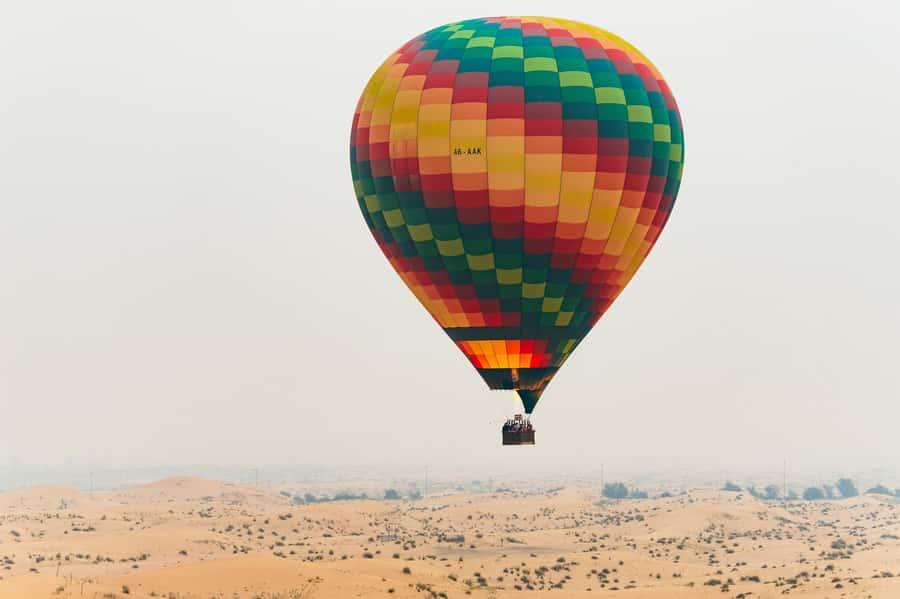 Dubai: Sunrise Balloon Flight with Camel Ride & Breakfast - What the 40 to 70-minute balloon flight feels like