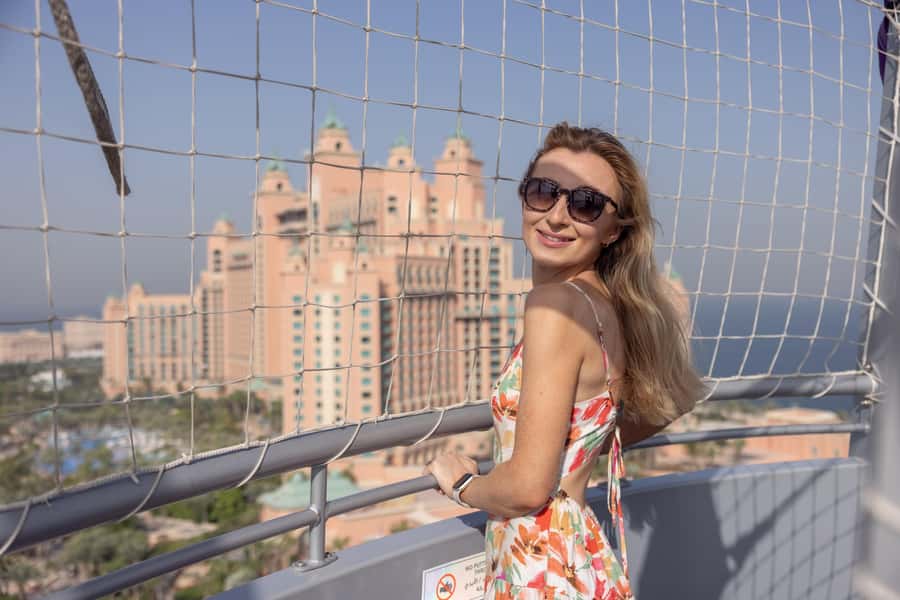 Dubai: The Dubai Balloon at Atlantis - Rising above Palm Jumeirah at Atlantis
