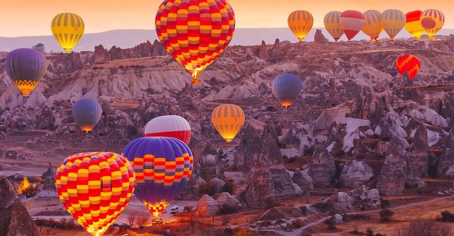 Early Morning Sunrise Hot Air Ballooning Tour of Cappadocia - The flight itself: at least 45 minutes above Cappadocia