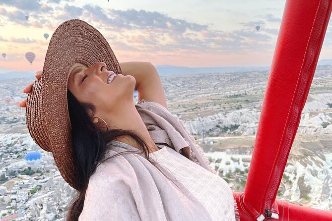 Exclusive Hot air balloon Flight in Cappadocia - A sunrise view over Cappadocia’s valleys