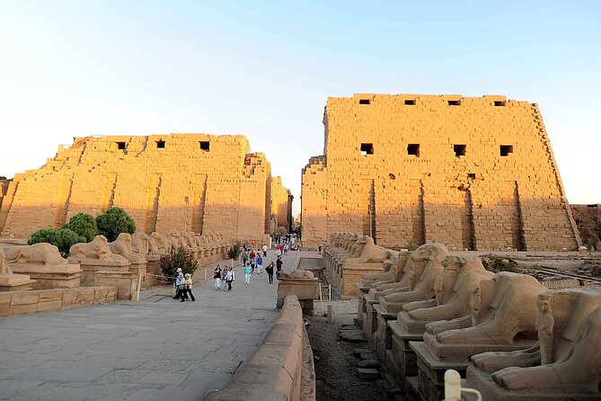 Explore Luxor in 2 days by plane from Cairo with tours,balloon, felucca & Lunch. - Luxor Temple in the middle of modern Luxor