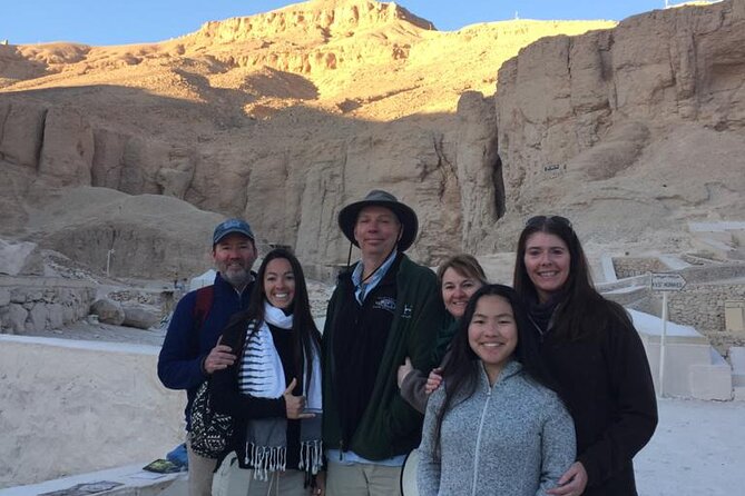 Explore Luxor in 2 days by plane from Cairo with tours,balloon, felucca & Lunch. - Hatshepsut’s temple and the Colossi of Memnon
