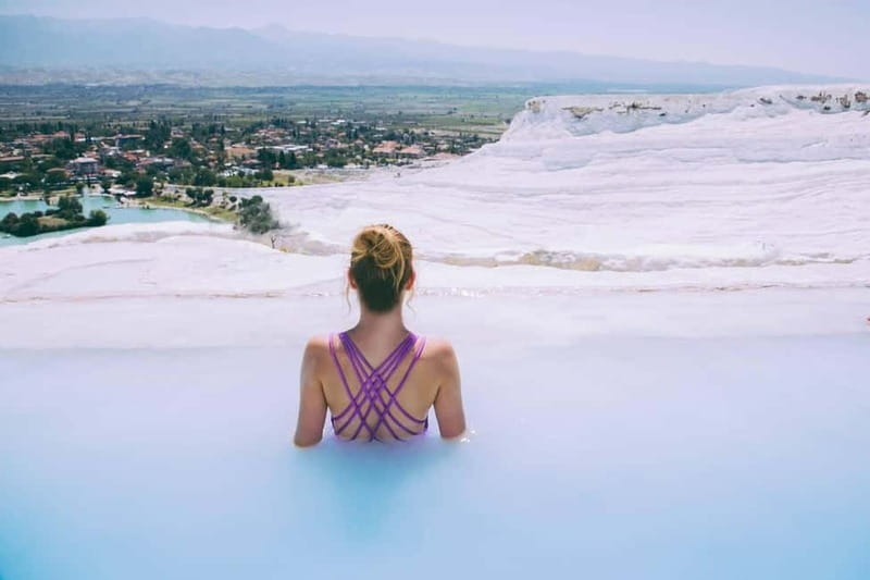 Fethiye: Pamukkale Day Trip w/Hot Air Balloon Ride - Cleopatra’s Pool, a €10 optional stop