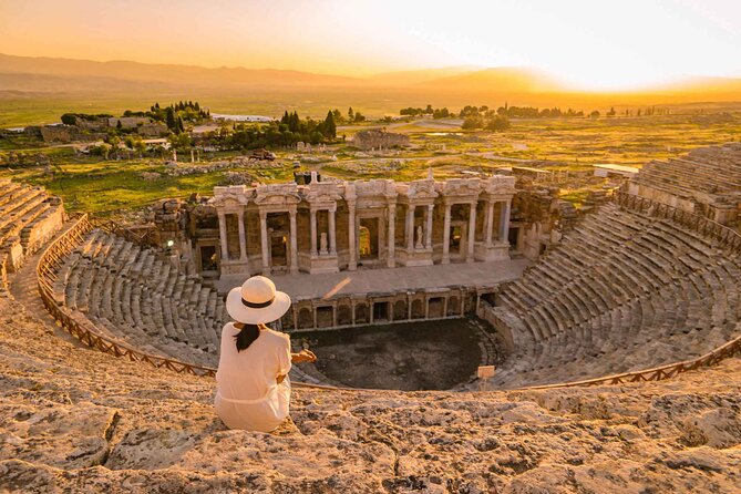 From Antalya: Pamukkale Day Trip w/Optional Balloon Flight - The champagne toast after landing