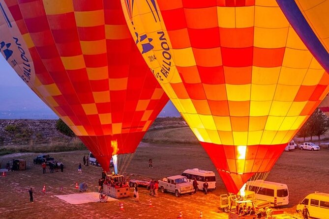 From Antalya Pamukkale Hot Air Balloon Flight with Lunch - Arriving before the balloons rise