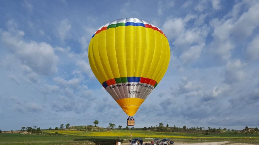 From Barcelona: Half-Day Hot Air Balloon Flight Ticket - A quiet morning above Catalonia