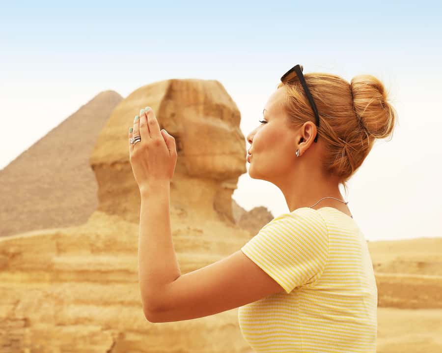 From Cairo: 11-Day Tour, Nile Cruise, Flights, Balloon - Day 1: pyramids, museum, and a Cairo dinner cruise
