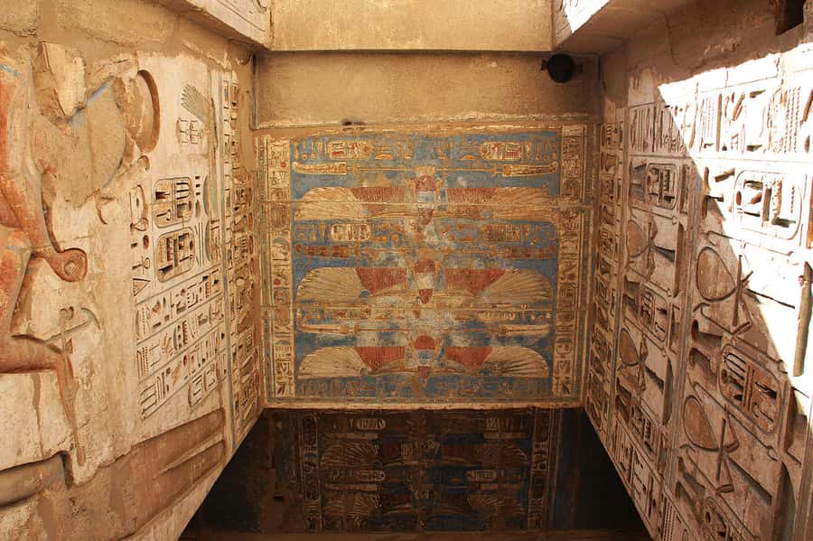 From Cairo: Luxor & Hot Air Balloon Private Trip by Plane - Karnak Temple: columns on an enormous scale