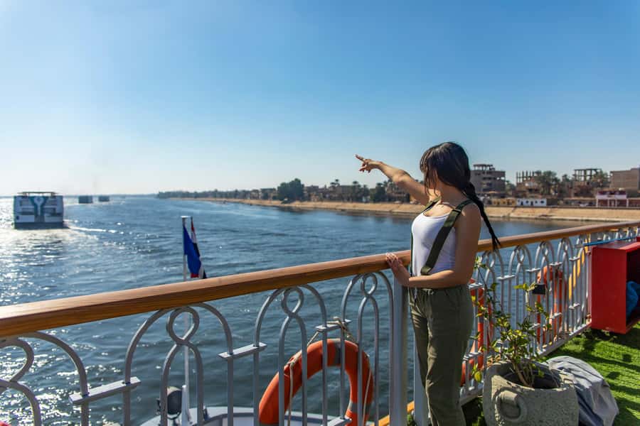 From Luxor: 5-Day Nile Cruise to Aswan with Balloon Ride - Day two: a balloon flight, royal tombs, and the 2:00 PM sailing