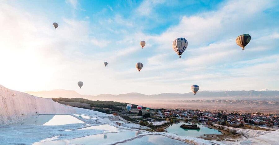 From Marmaris: Pamukkale Balloon Flight Day Trip with Lunch - Hierapolis adds substance beyond the white terraces