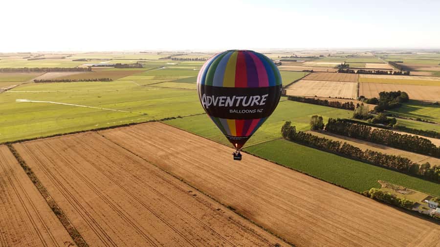 From Methven: Hot Air Balloon Flight in Canterbury with Wine - Landing, packing away, and the sparkling toast
