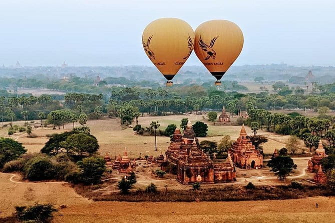 Golden Eagle Ballooning Myanmar - Sunrise above the temples