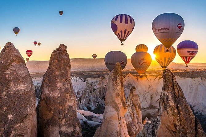 Goreme Hot Air Balloon Ride over Cappadocia - The View: Fairy Chimneys, Valleys, and Churches