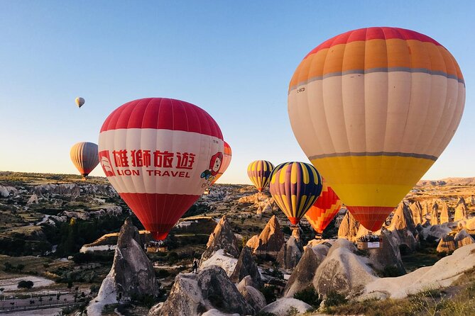 Goreme Hot Air Balloon Tour: Sunrise Flight Over Cappadocia - Love Valley from above