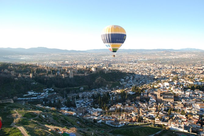 Granada Hot-Air Balloon Ride - Taking off near Sacromonte