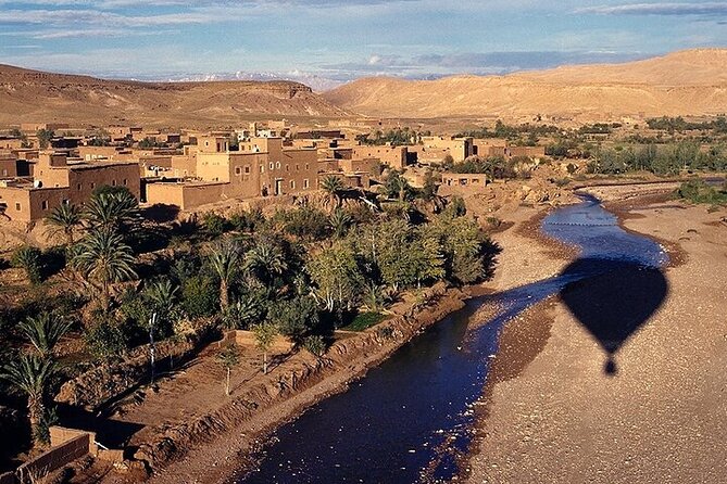 Half Day Hot Air Balloon Experience in Marrakech - Seeing the Green Valley from the basket