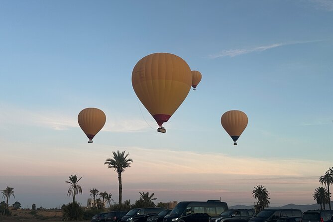 Hot Air Balloon Adventure in Marrakech with Transfer - Rising over palm groves and Berber villages