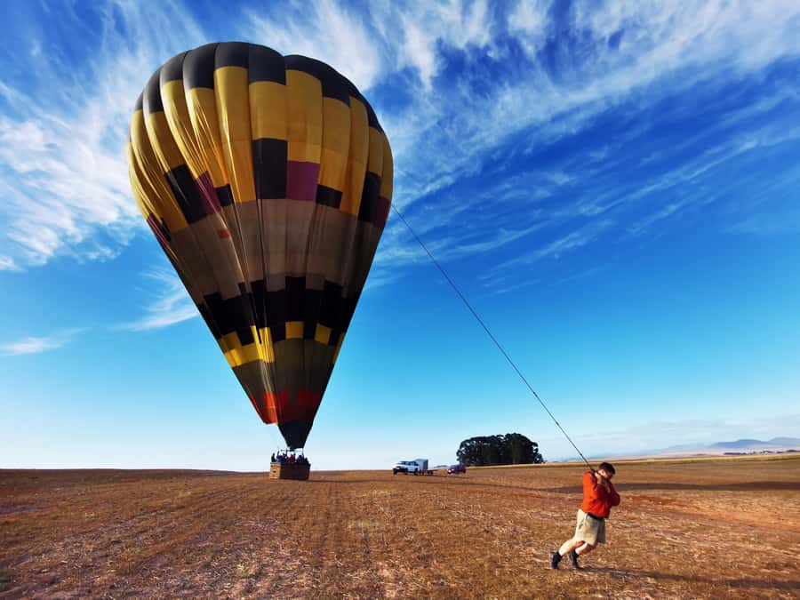 Hot air Balloon and Cape Winelands Private guided tour - Delaire Graff is the polished showpiece