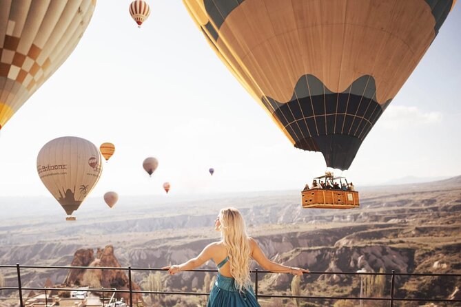 Hot Air Balloon Cappadocia - Goreme, Uchisar Castle, and Avanos from above
