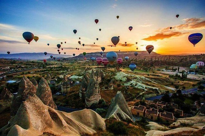 Hot air Balloon Cappadocia Tour ( Goreme Valley ) - Why Goreme looks different from the sky