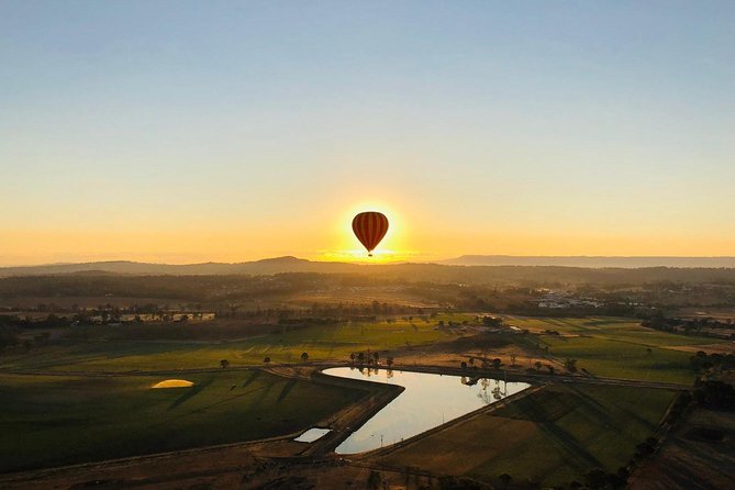 Hot Air Balloon Flight Brisbane with Vineyard Breakfast - Before dawn from Nerang or Canungra