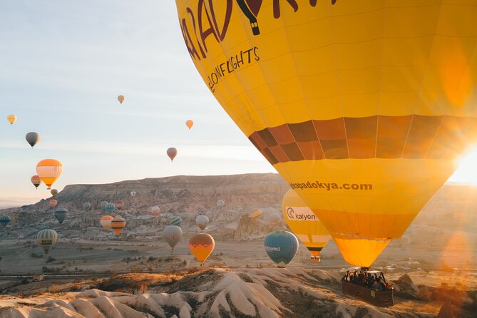 Hot Air Balloon Flight in Cappadocia with Experienced Pilots - The small celebration after landing