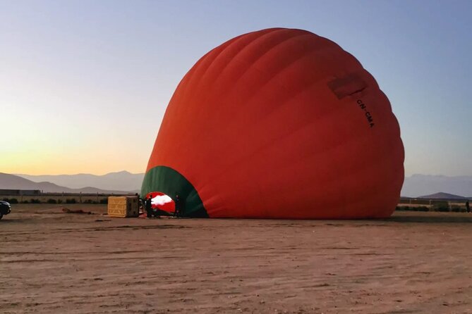 Hot air balloon flight in the desert with camel ride - FAQ