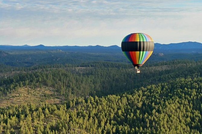 Hot Air Balloon Flight Over Black Hills - The flight: calm, quiet, and weather-led
