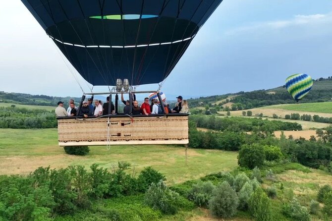 Hot-Air Balloon Flight over Chianti - Setting off beneath Cantina Antinori