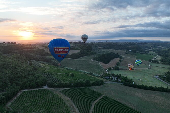Hot-Air Balloon Flight over Florence - Piazzale Michelangelo and the 1869 viewpoint