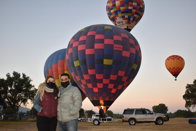 Hot Air Balloon Flight Over Teotihuacan - The 5:00 a.m. start and balloon base