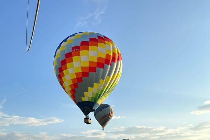 Hot Air Balloon Flight Over Tuscany from Siena - Inside the basket for the one-hour flight