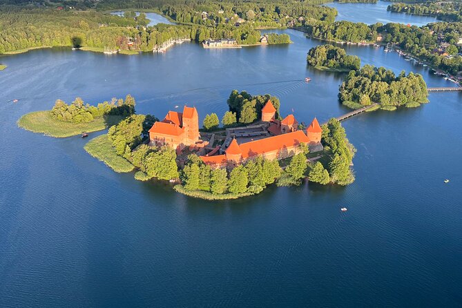 Hot air balloon flight over Vilnius or Trakai in Lithuania - Seeing Vilnius and Trakai from a balloon