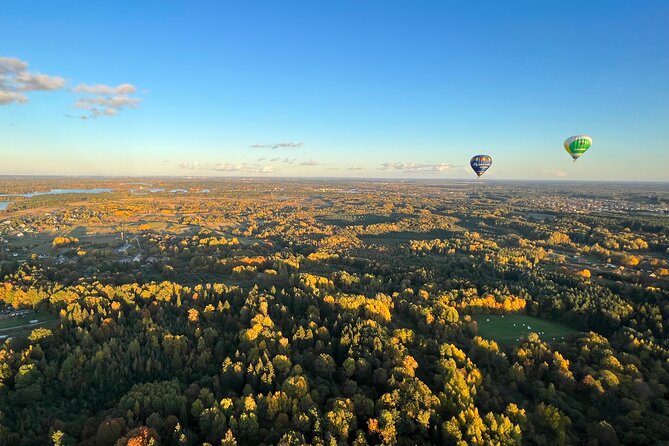 Hot air balloon flight over Vilnius or Trakai in Lithuania - A gentle flight, with real safety planning